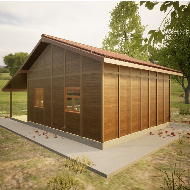 casa pre moldada de madeira preco projeto 51m2 2 quarto