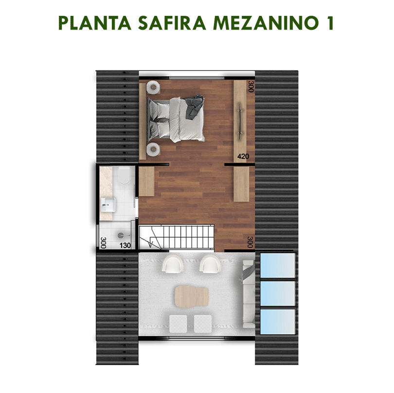 chale com mezanino cabana a frame com hidromassagem