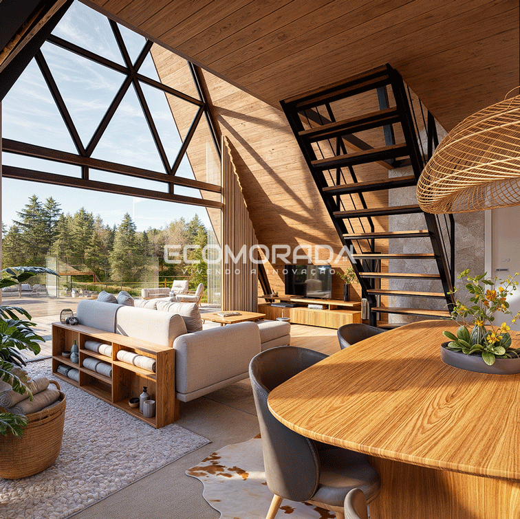 Chalé em steel frame com hidromassagem são paulo