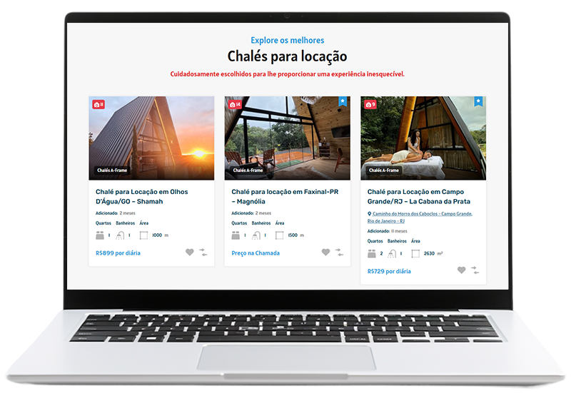 Alugue Um Chale Ecomorada Showroom 1